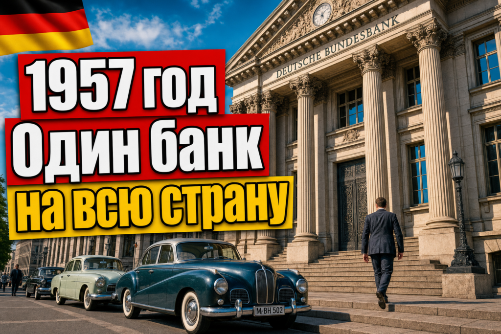 Как в Германии появился Bundesbank и при чём тут евро