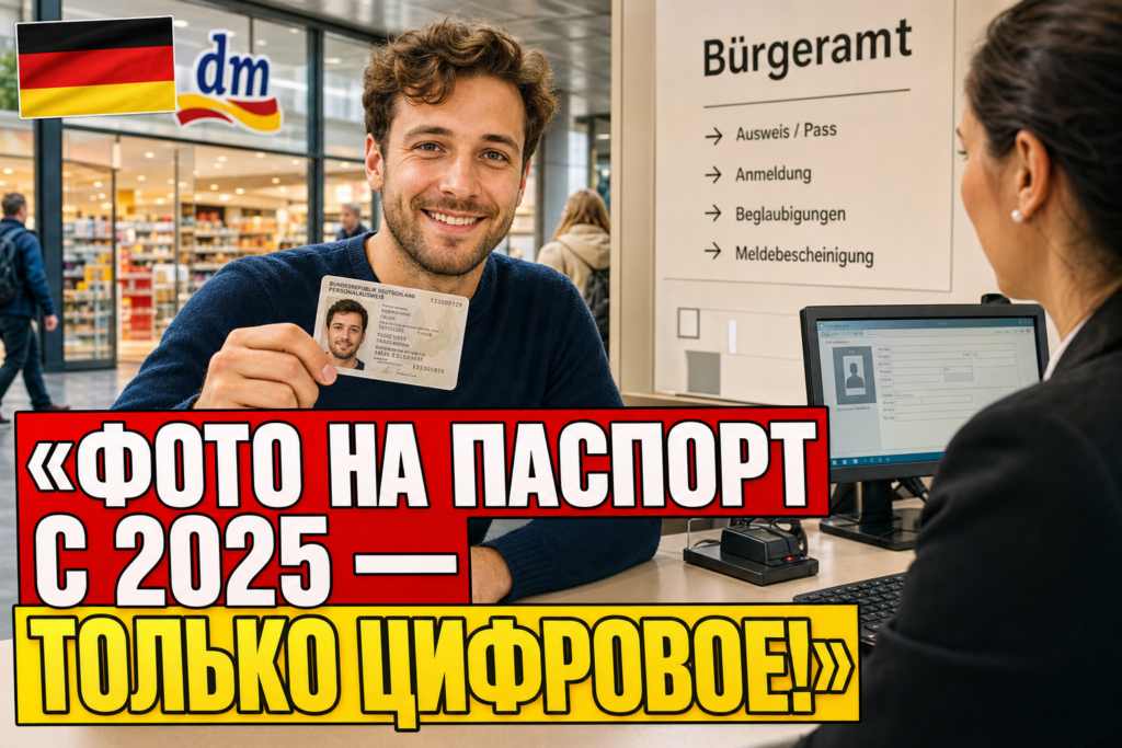 Фото на документы в Германии: как сделать биометрическое фото