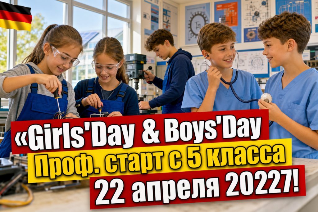 Girls'Day и Boys'Day в Германии: зачем это детям