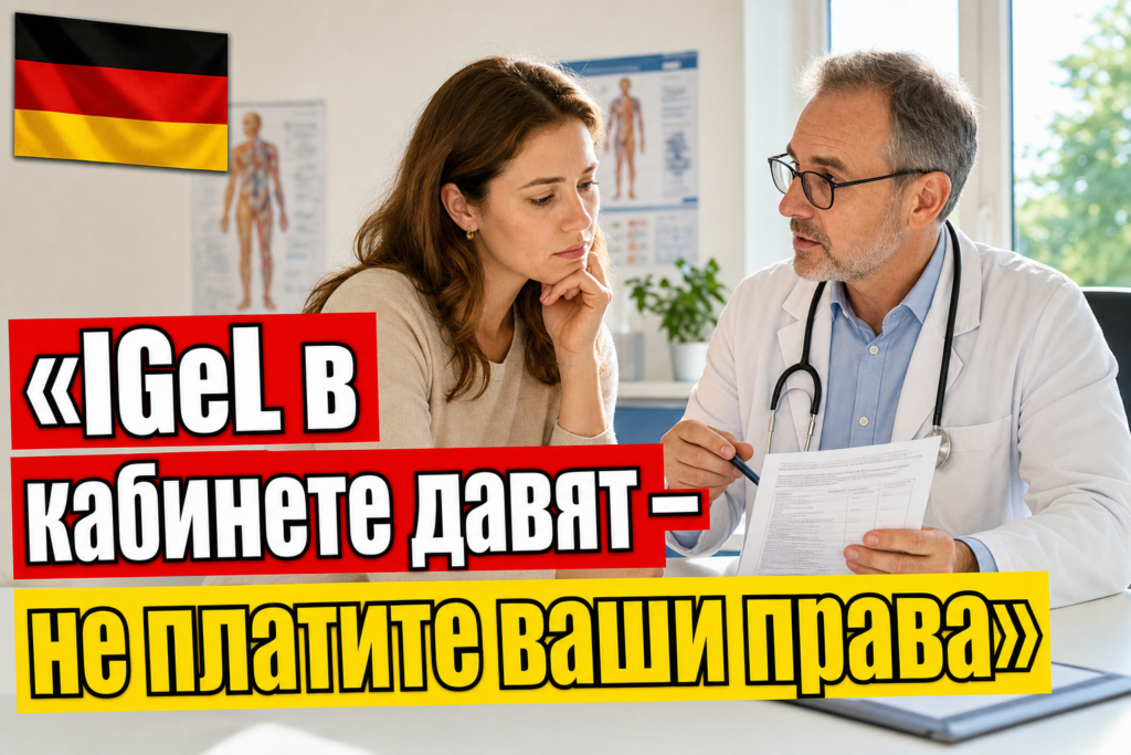 Что врачу запрещено при предложении IGeL-услуг?