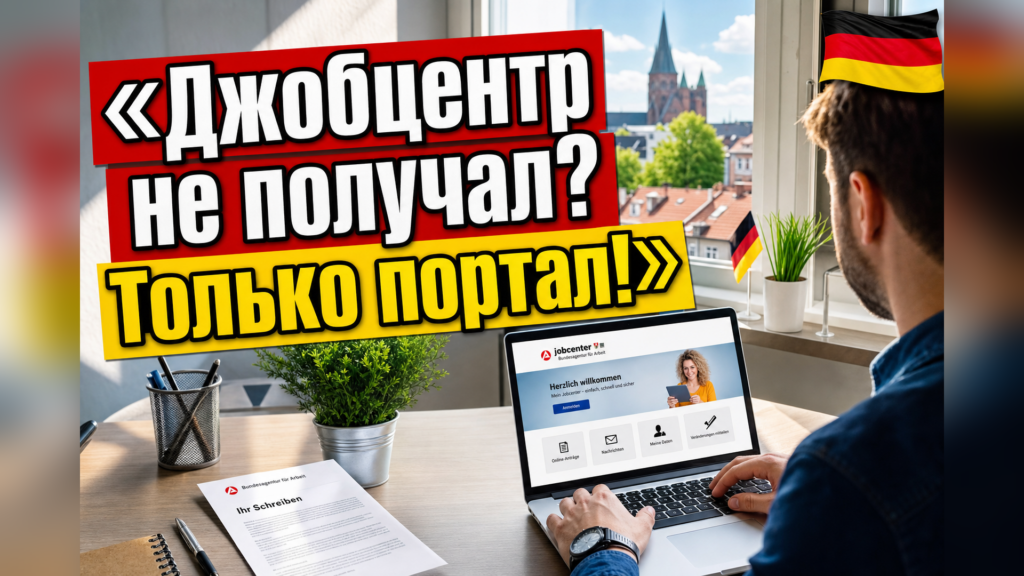 Как правильно переписываться с Jobcenter: только портал