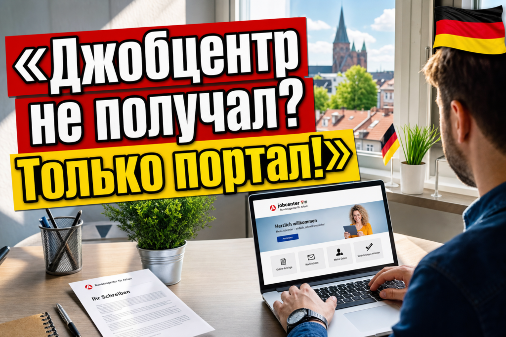 Как правильно переписываться с Jobcenter: только портал