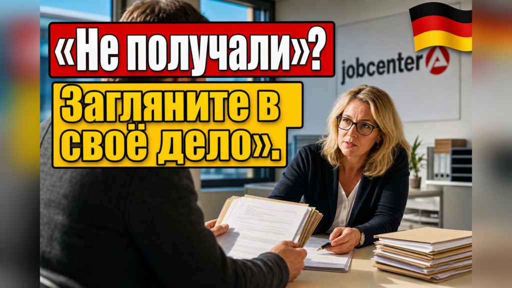 Jobcenter не получал документы? Как поможет Akteneinsicht