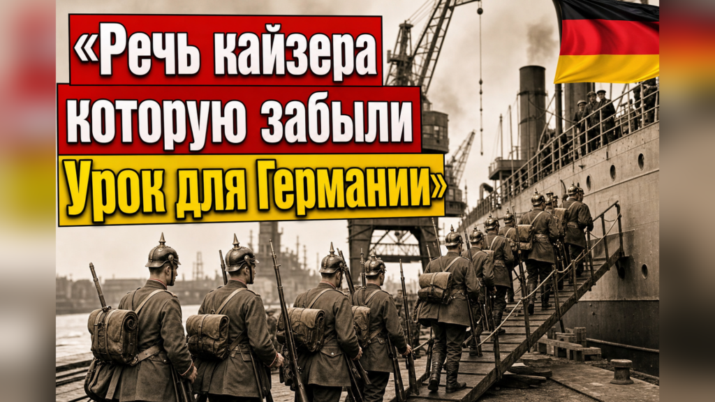 Какую речь кайзера Германия предпочла забыть?