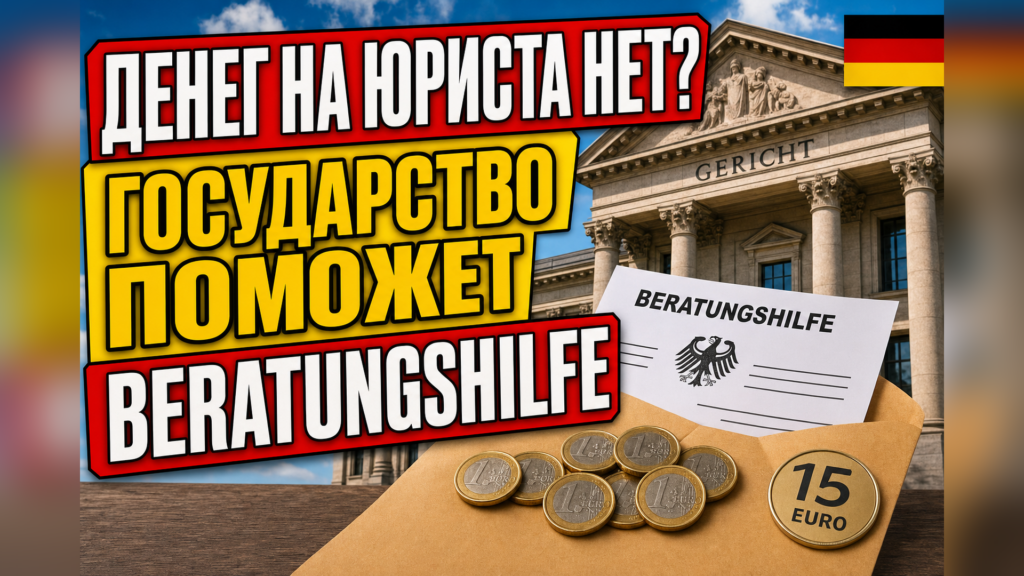 Как получить Beratungshilfe: помощь на адвоката при малом доходе