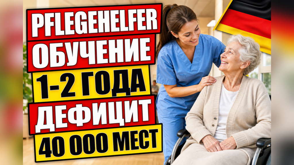 Как стать помощником медсестры (Pflegehelfer) в Германии?