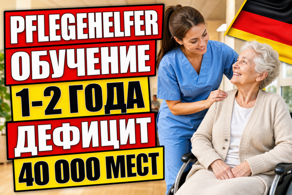 Как стать помощником медсестры (Pflegehelfer) в Германии?