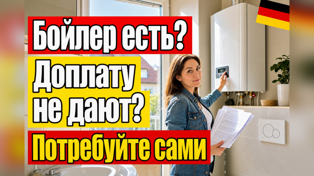 Mehrbedarf для горячей воды: кому Jobcenter недоплачивает?