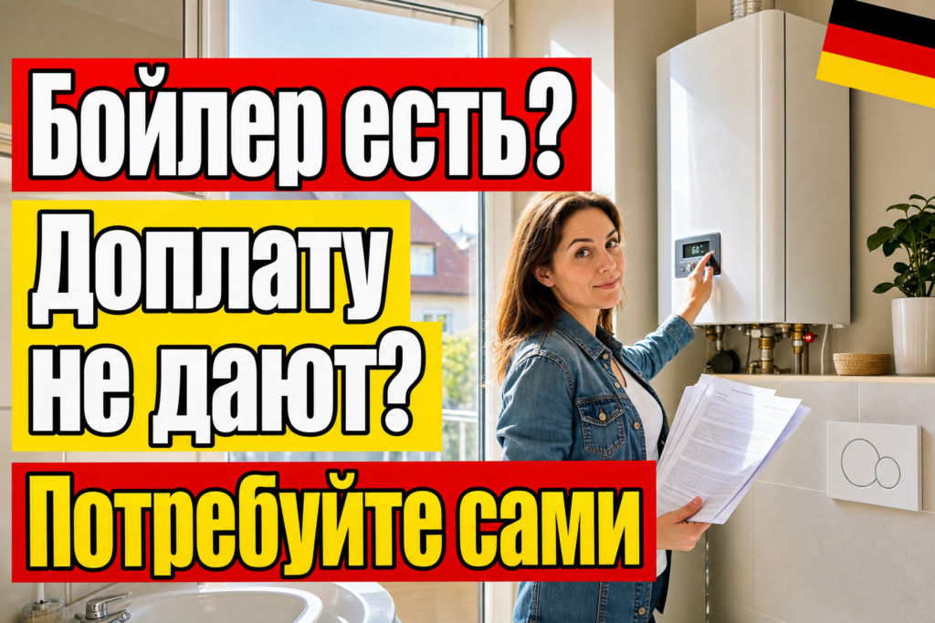Mehrbedarf для горячей воды: кому Jobcenter недоплачивает?