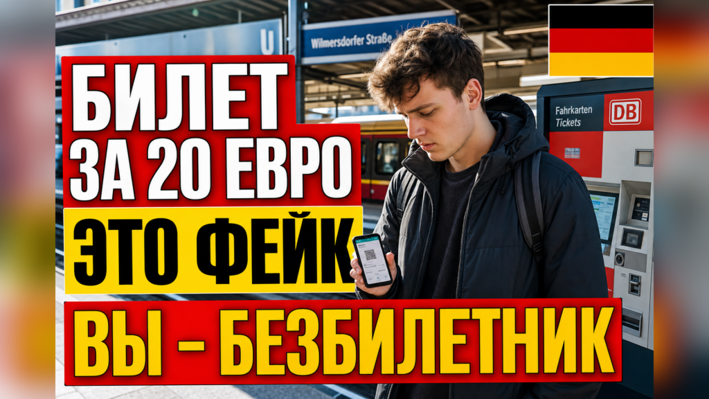 Мошенничество с Deutschlandticket: как не попасться?