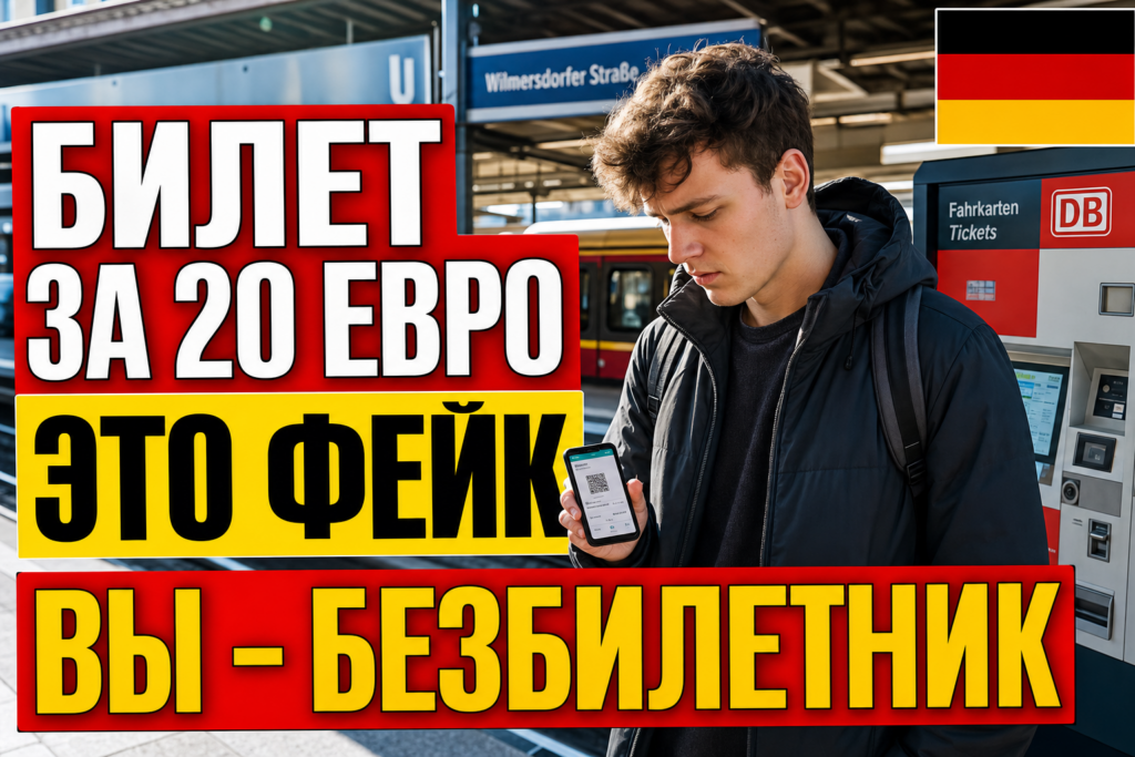 Мошенничество с Deutschlandticket: как не попасться?