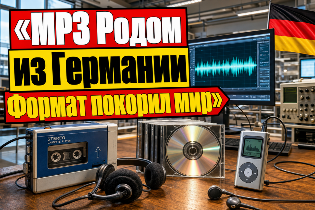 Как в Германии изобрели MP3, который услышал весь мир?