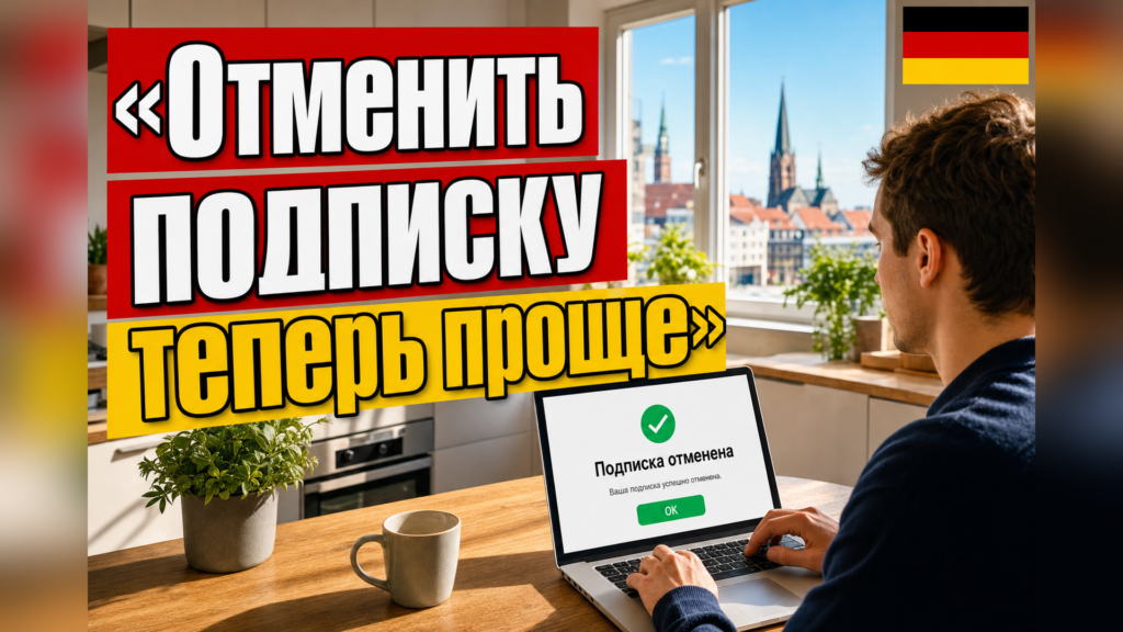 Можно ли усложнять отмену подписки в Германии? Решение BGH