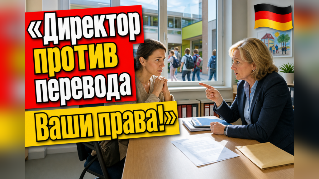 Директор блокирует перевод в Realschule: что делать?