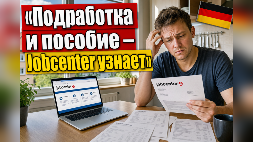 Подработка и Bürgergeld: почему Jobcenter всё равно узнает