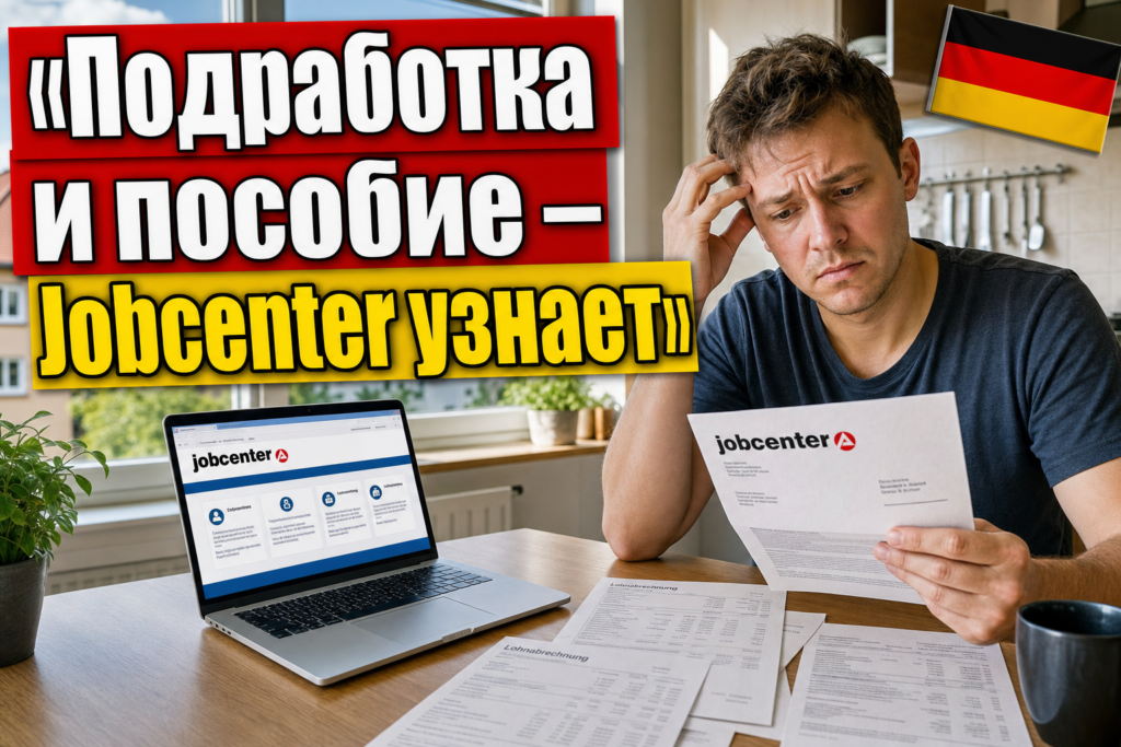 Подработка и Bürgergeld: почему Jobcenter всё равно узнает