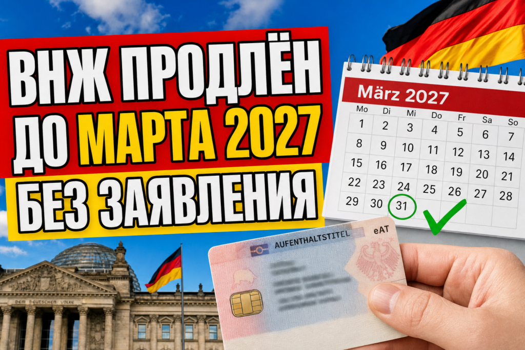 Продление ВНЖ для украинцев (§24) до 2027: нужно ли что-то делать?