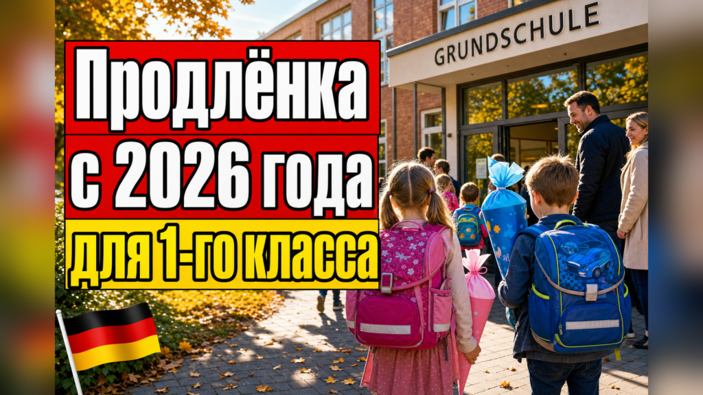 Продлёнка для первоклассников в Германии: что положено?