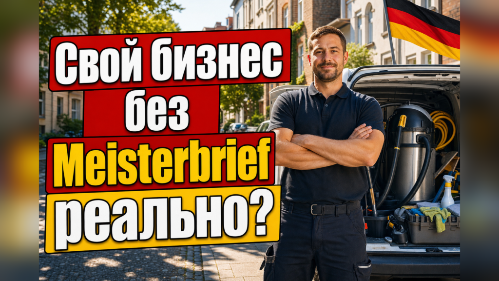 Какие профессии в Германии не требуют Meisterbrief?