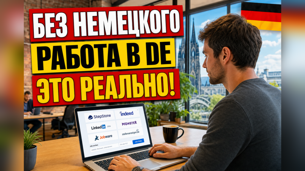 Как искать работу в Германии без немецкого языка
