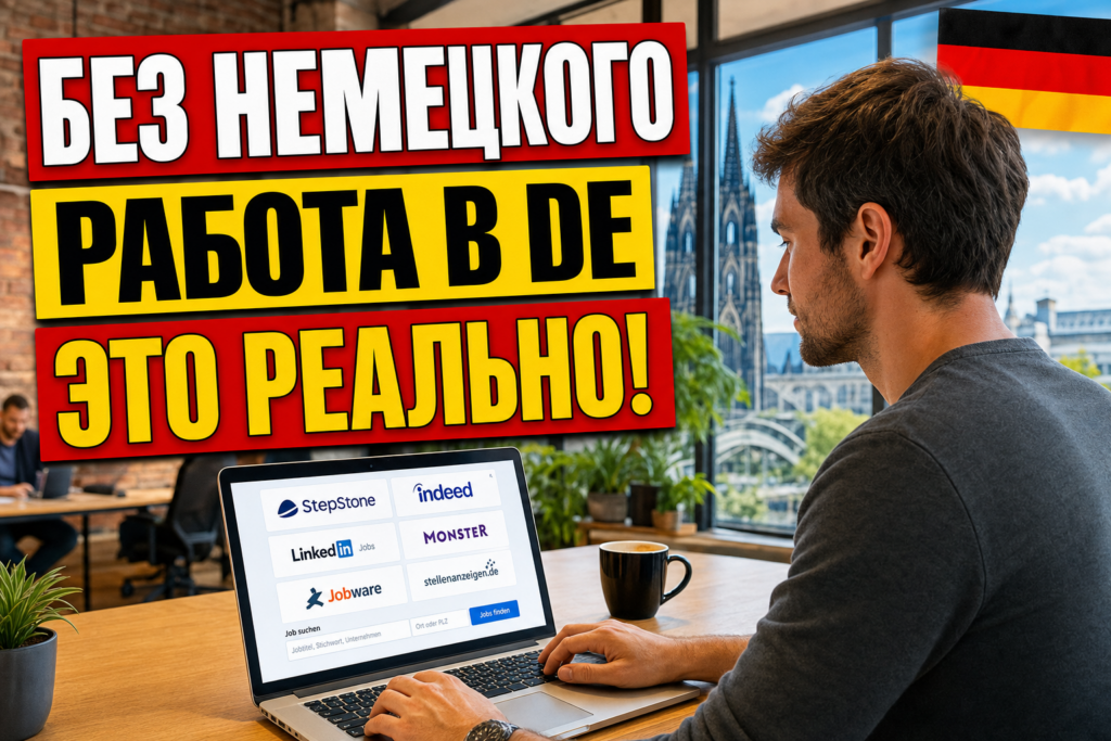 Как искать работу в Германии без немецкого языка
