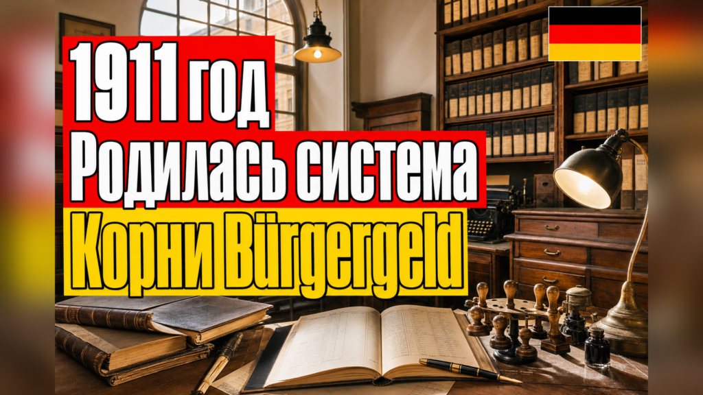 Откуда взялась немецкая система страхования и Bürgergeld?