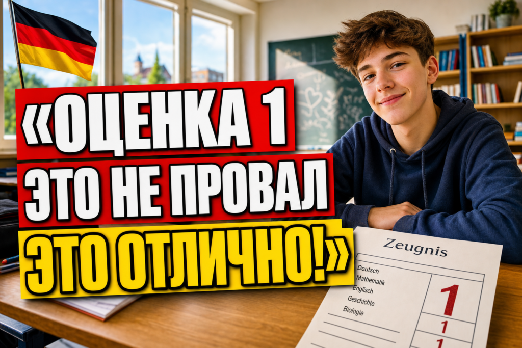Школьные оценки в Германии: почему 1 - это лучшая оценка?