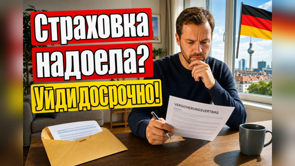 Sonderkündigungsrecht: когда можно уйти из страховки досрочно?