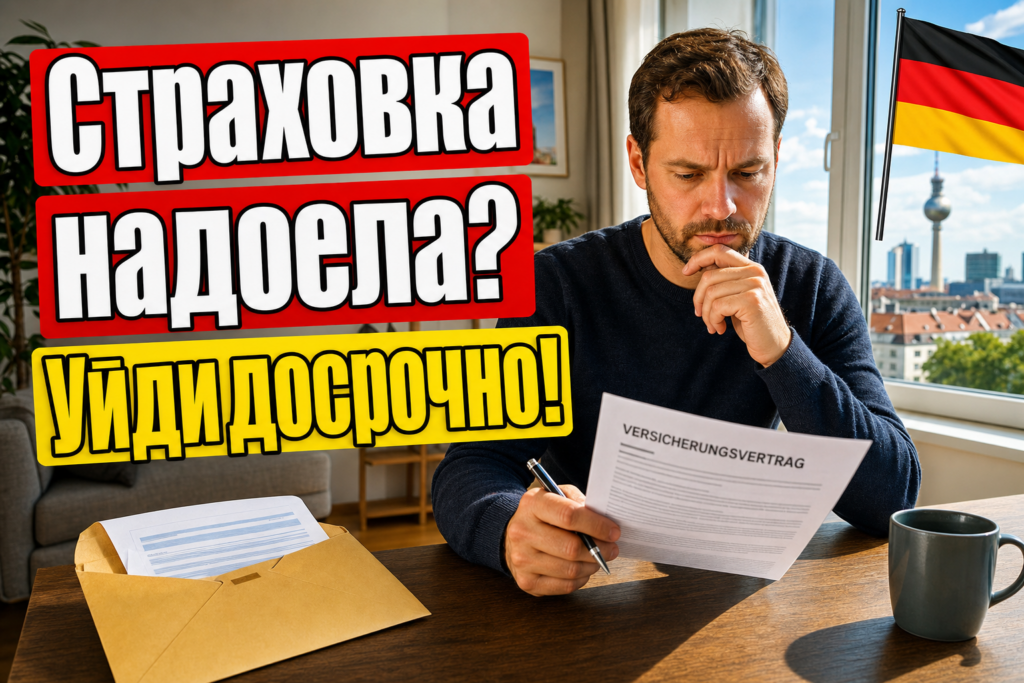 Sonderkündigungsrecht: когда можно уйти из страховки досрочно?