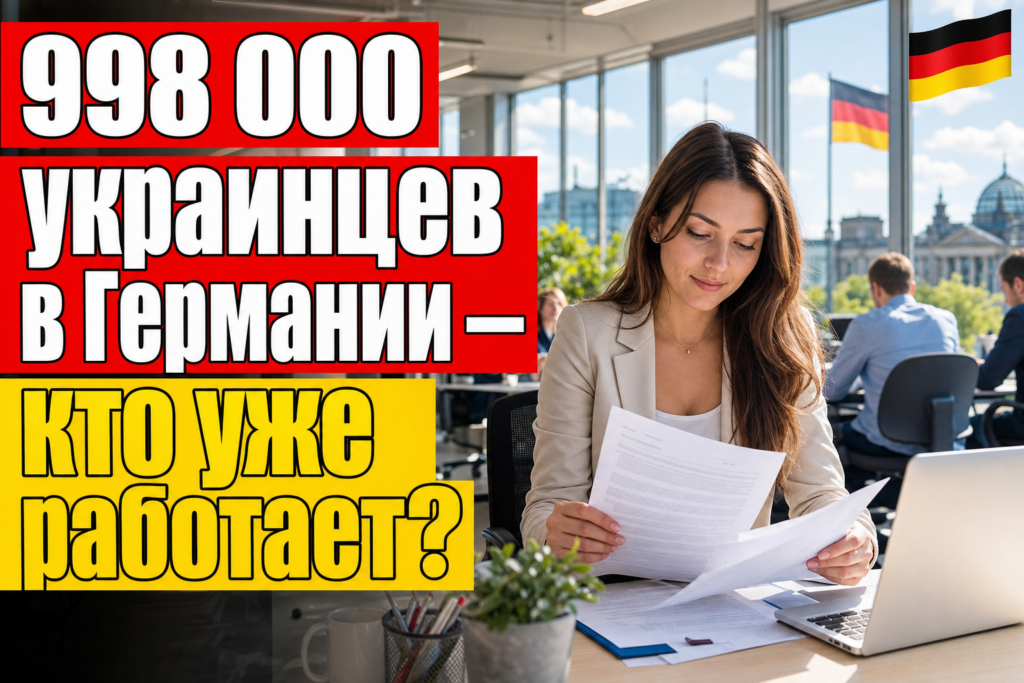 Украинцы в Германии: сколько уже работает в 2026 году?