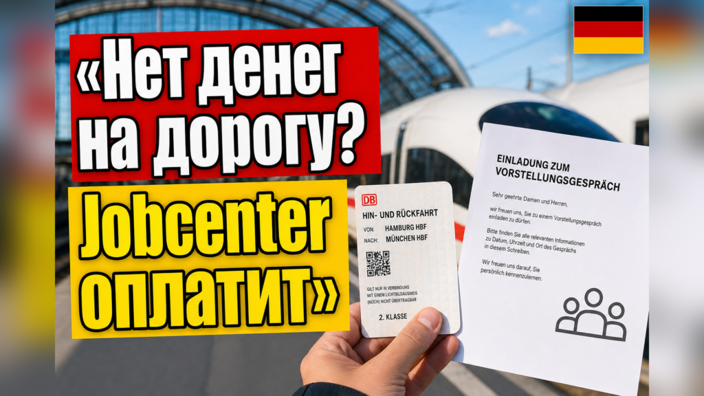 Оплатит ли Jobcenter дорогу на собеседование?