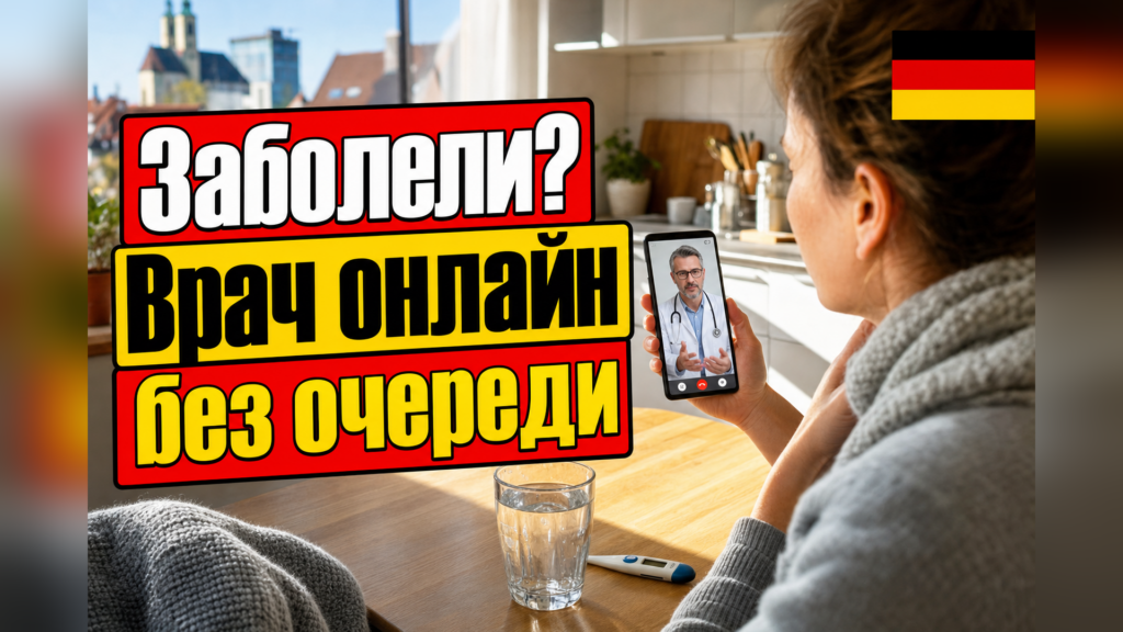 Онлайн-врач в Германии: как работает Videosprechstunde?