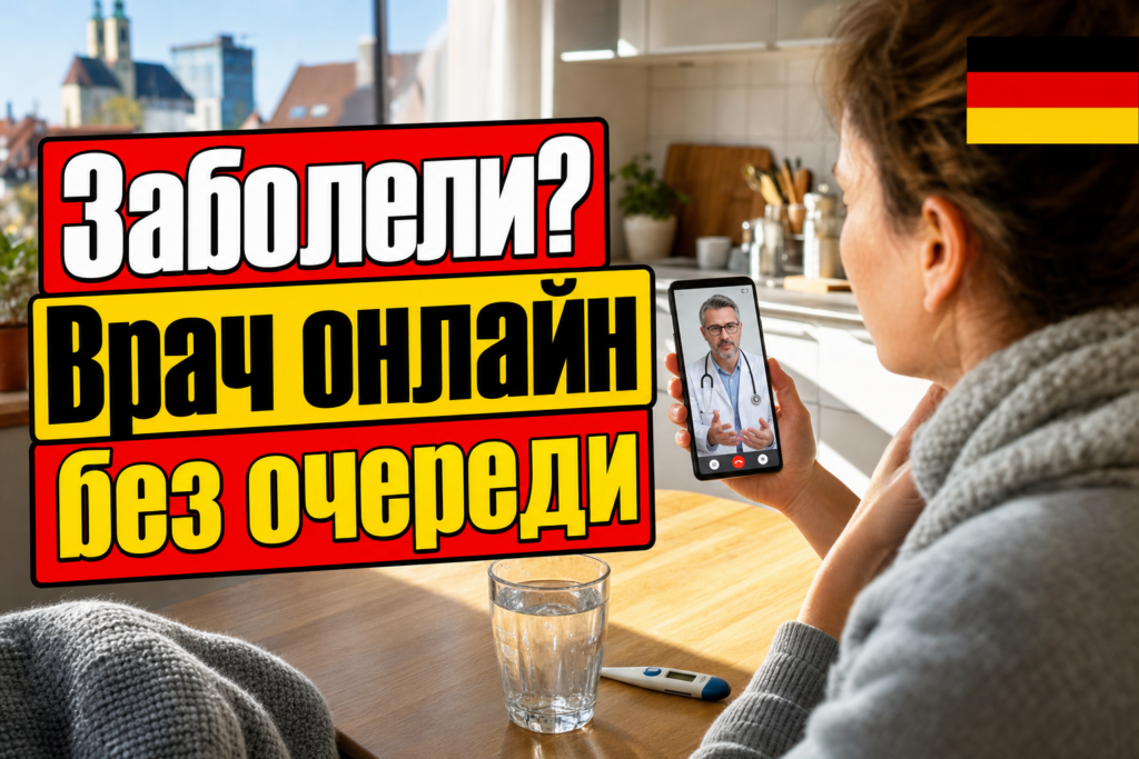 Онлайн-врач в Германии: как работает Videosprechstunde?