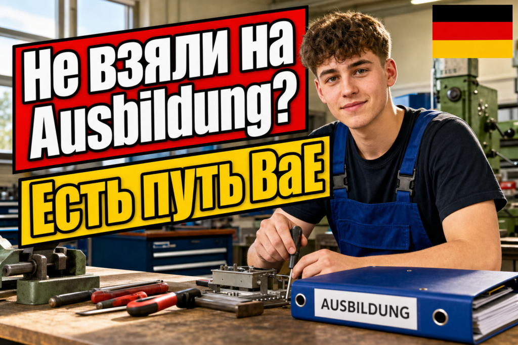 BaE: что делать, если ребёнка не берут на Ausbildung?