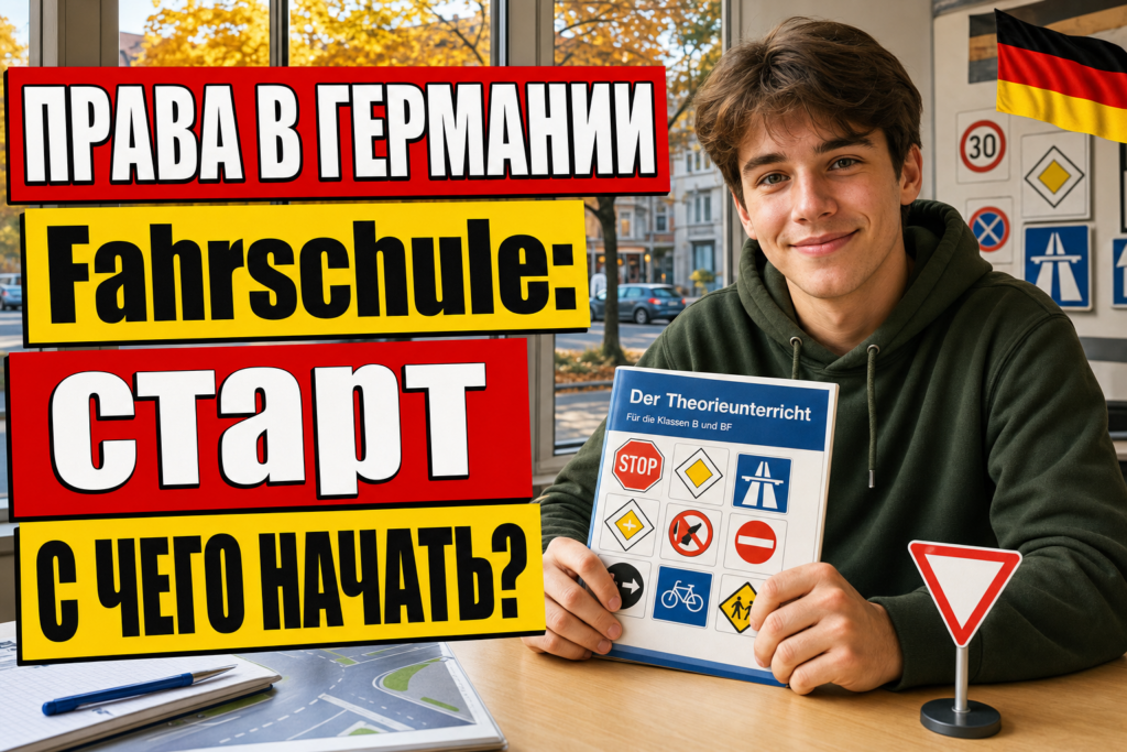 Водительские права в Германии: с чего начать