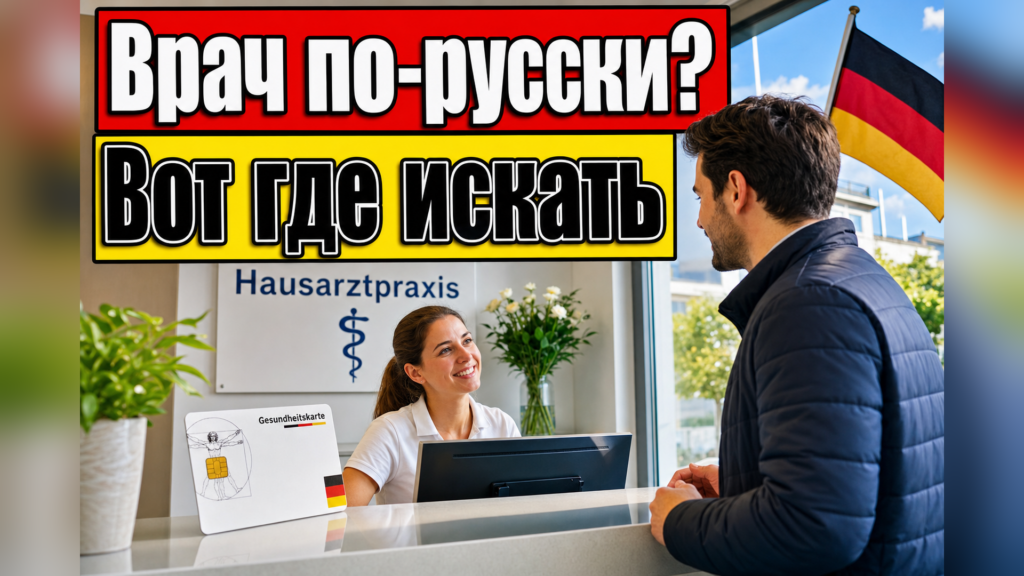 Где найти врача на русском или украинском в Германии?