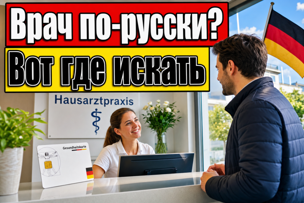 Где найти врача на русском или украинском в Германии?