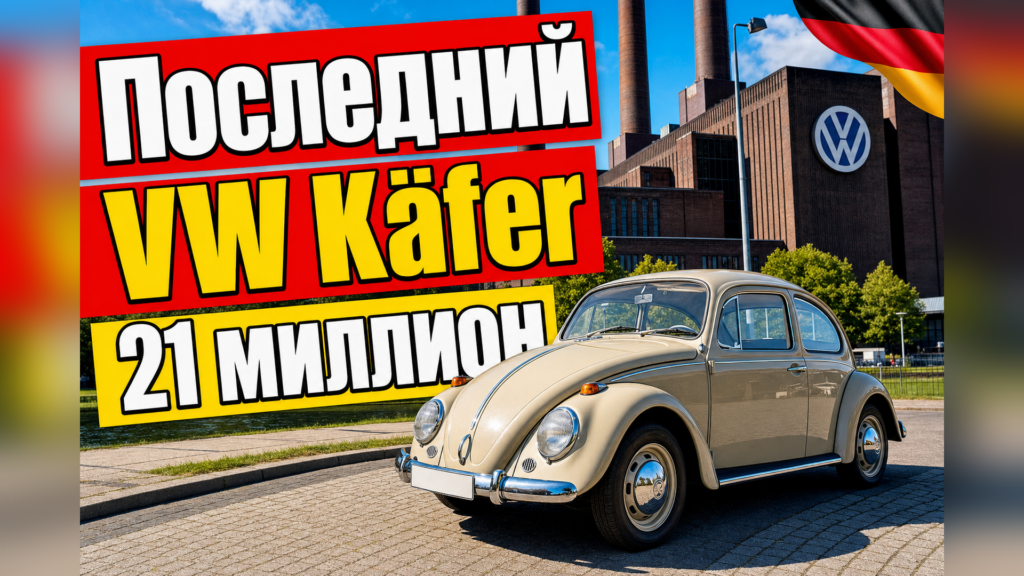 Как VW Käfer стал символом немецкого автопрома