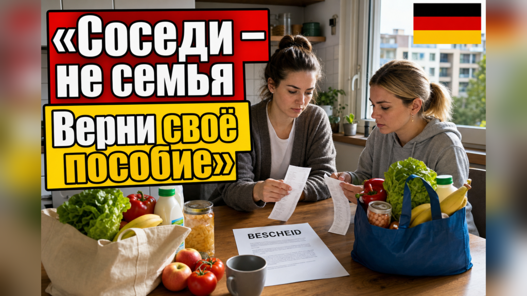 Jobcenter записал соседей как семью: как это оспорить?