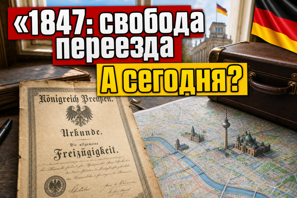 Wohnsitzauflage при §24: можно ли переехать в другую землю?