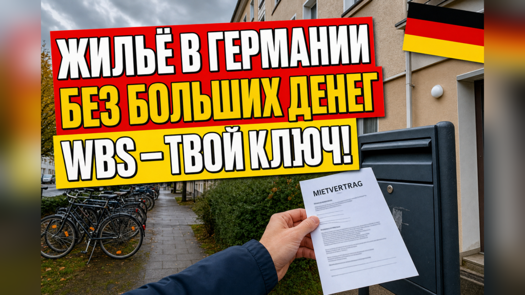 Как найти жильё в Германии при низком доходе