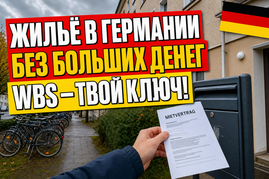 Как найти жильё в Германии при низком доходе