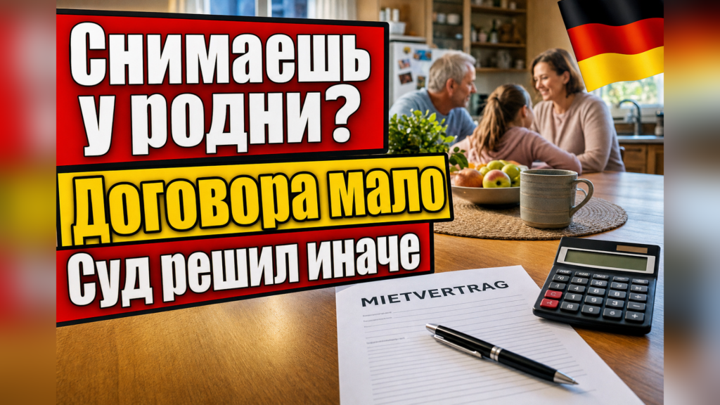 Аренда у родственников: когда её признают ведомства?