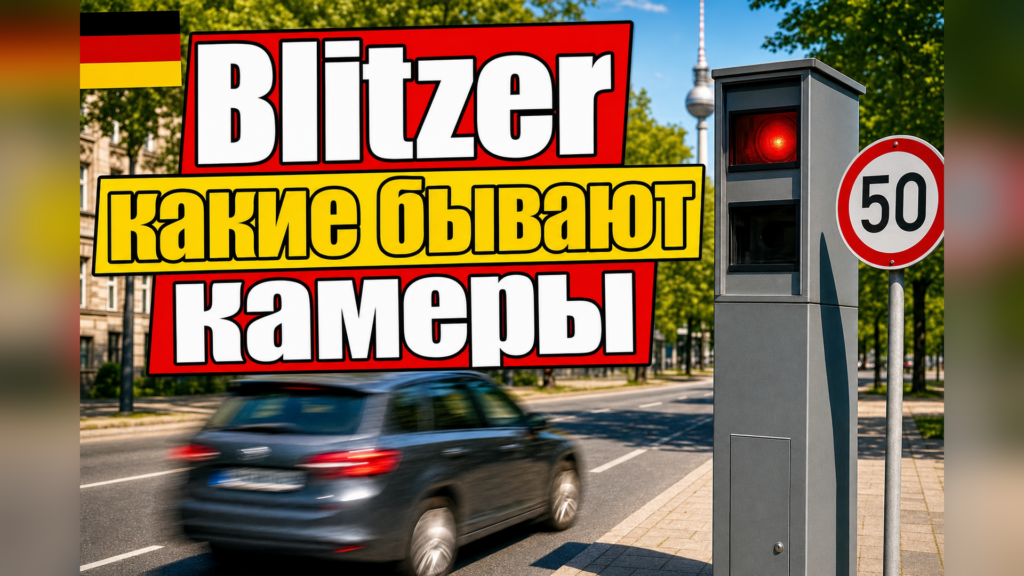 Какие бывают Blitzer в Германии и как они работают