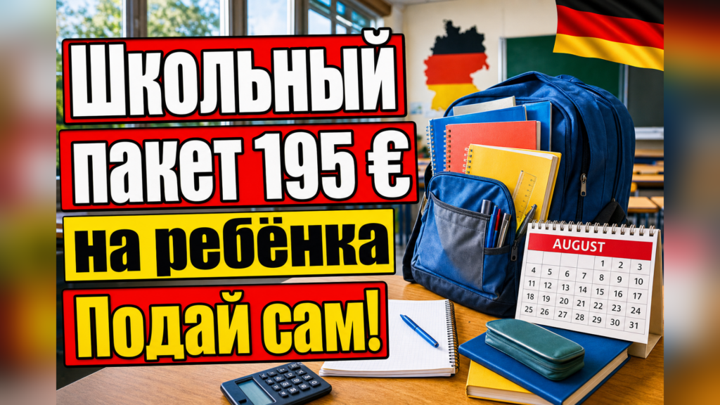 BuT для Wohngeld и Kinderzuschlag: как подать?