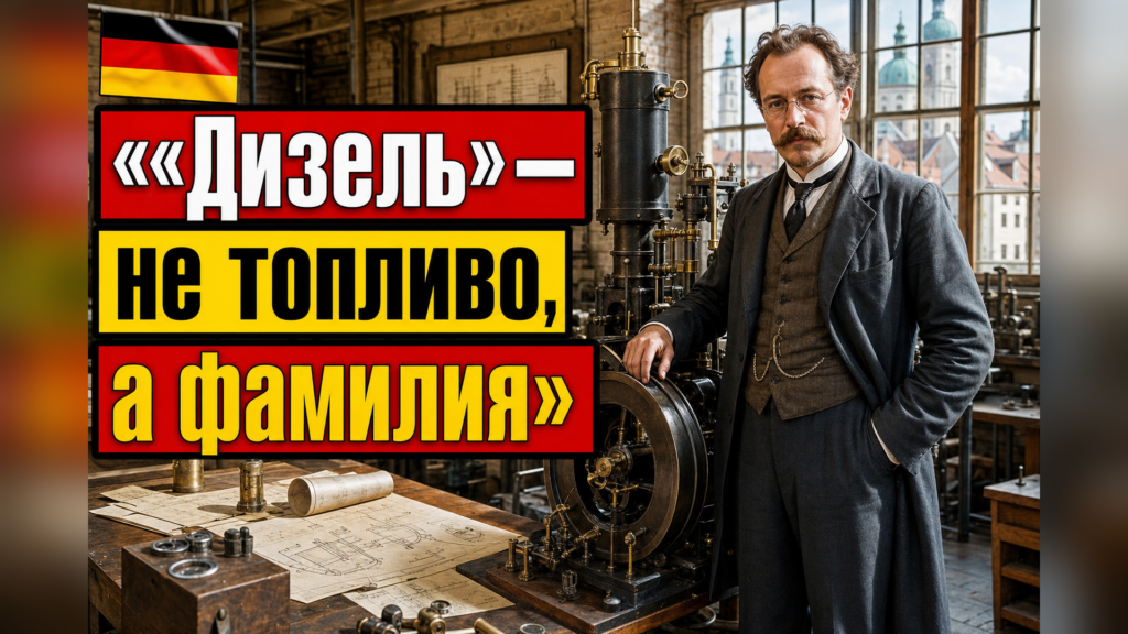 Почему «дизель» — это фамилия, а не топливо?