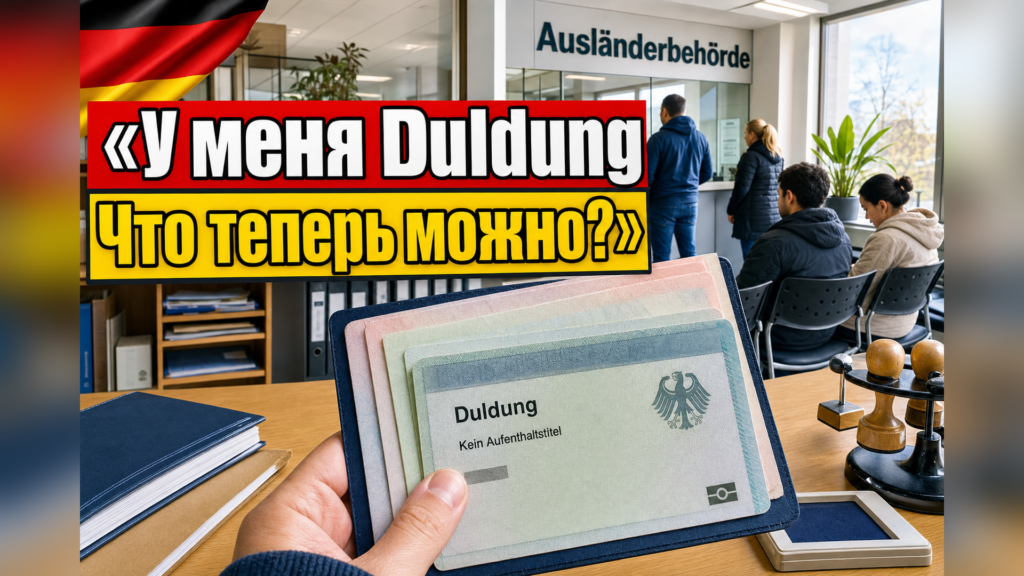 Duldung в Германии: что можно, а что нельзя?