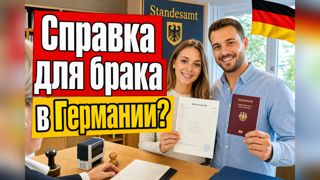 Справка о брачной правоспособности в Германии: что делать?