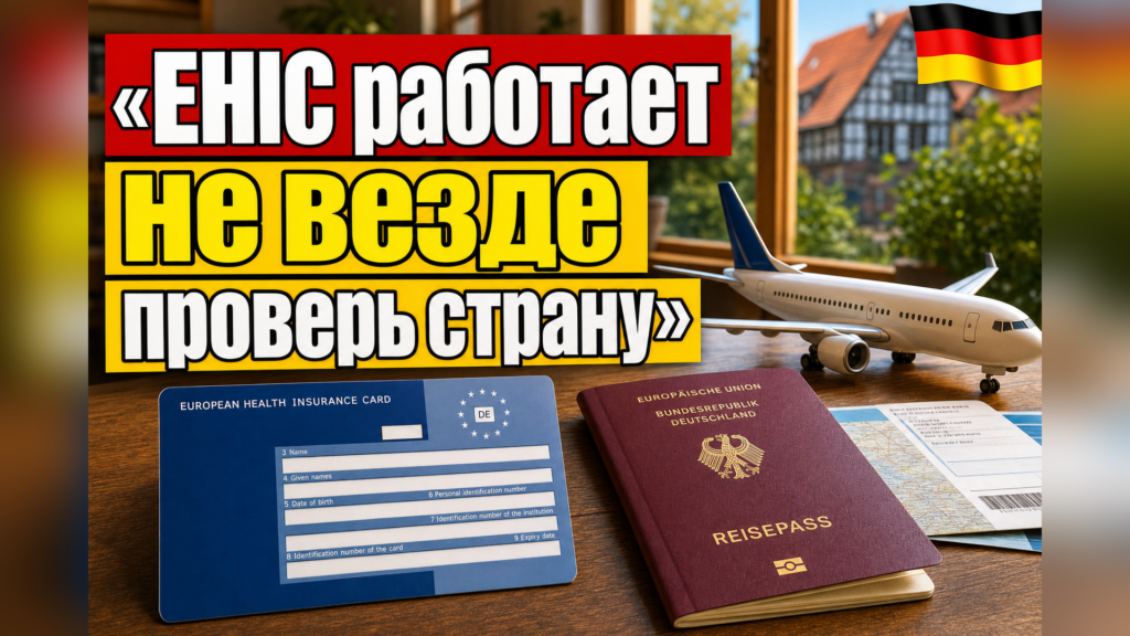 Работает ли немецкая медстраховка за пределами ЕС?