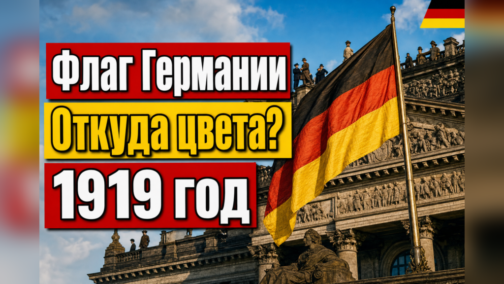 Почему флаг Германии чёрно-красно-золотой?